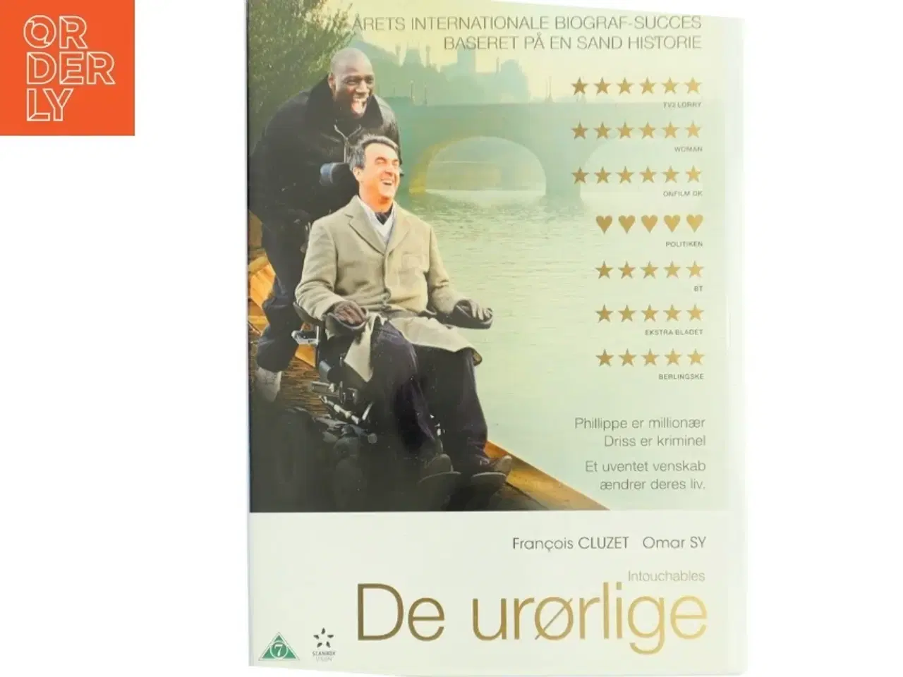 Billede 1 - De urørlige med Fran&#231;ois Cluzet (DVD)