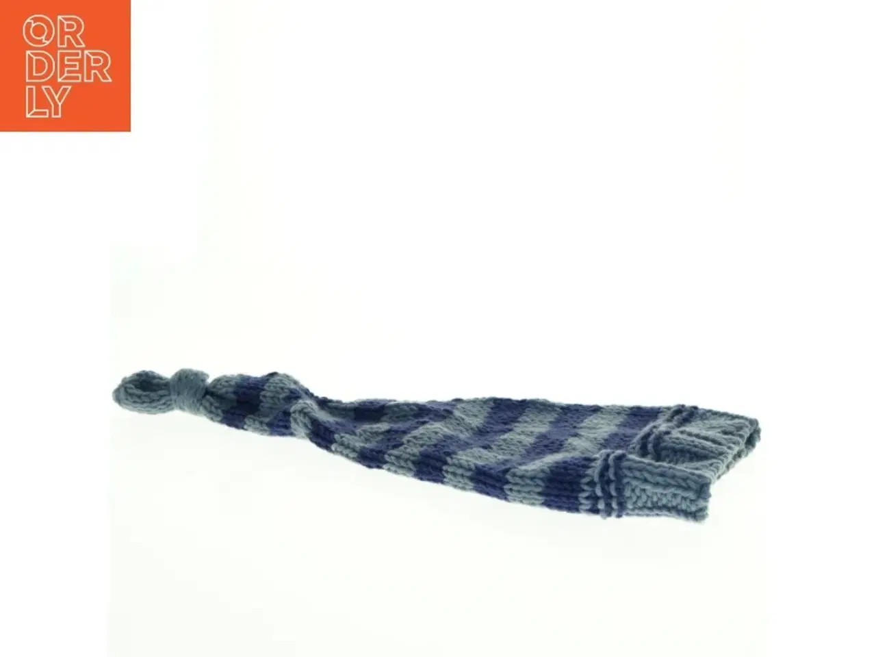 Billede 2 - Strikket hue (str. 15 x 40 cm)