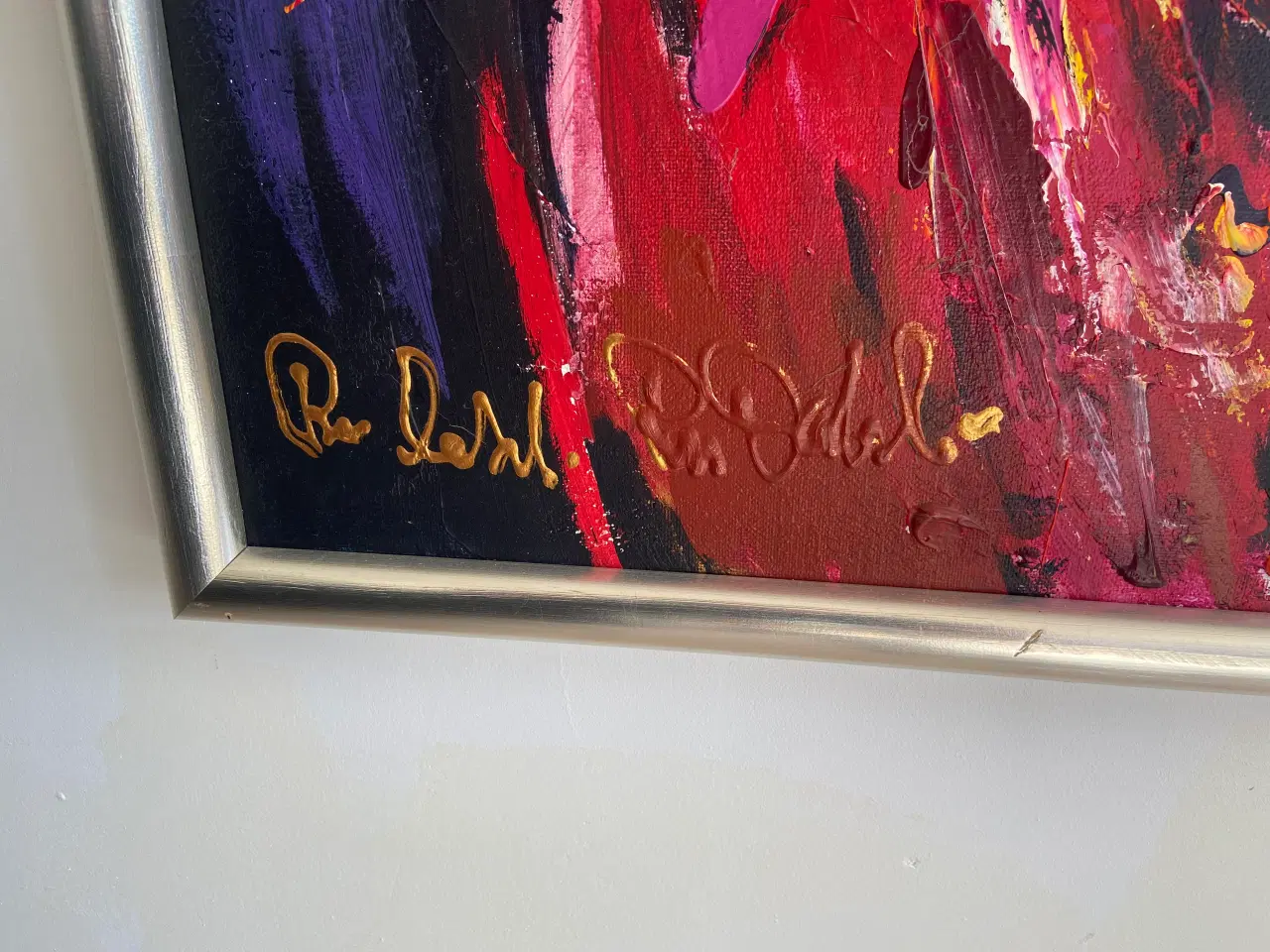 Billede 5 - Per Dahl, African Images, Maleri 1997, højde 173, 