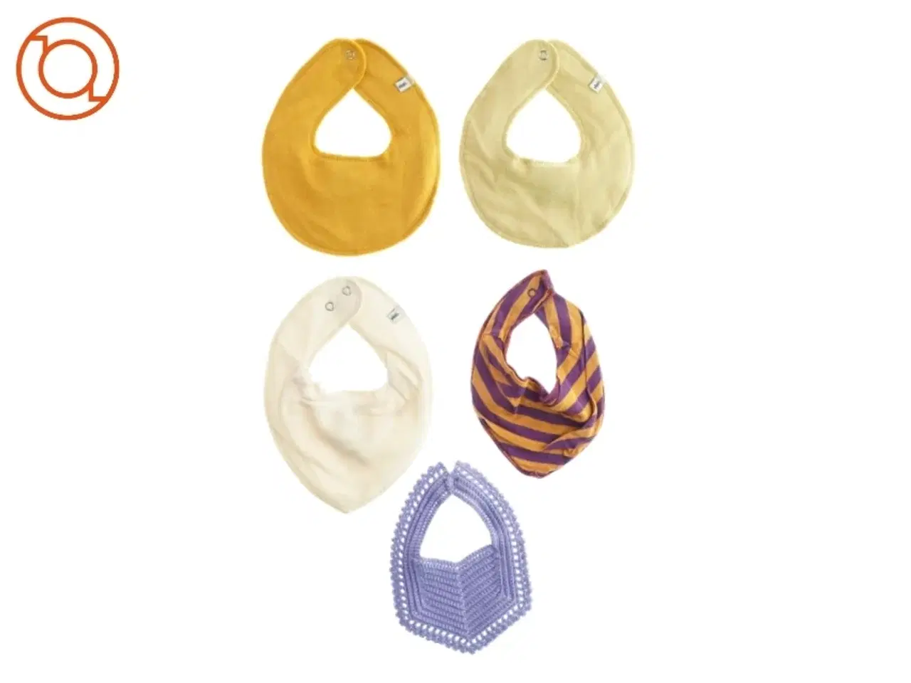 Billede 1 - Hagesmække 5 stk. (str. 0 til 3 år)