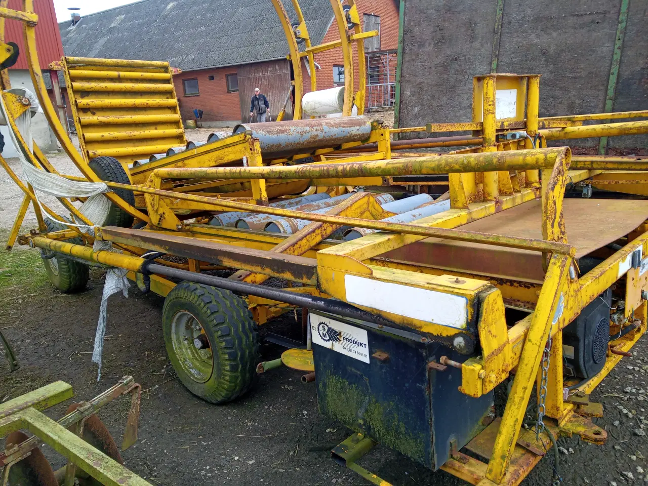 Billede 5 - wrapper til rundballer