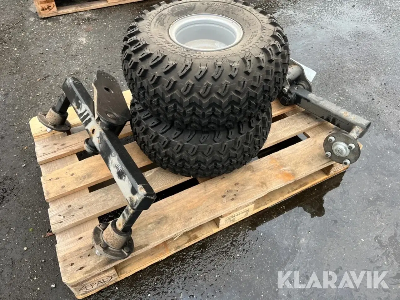 Billede 5 - Boogieaksler med hjul 2 styk