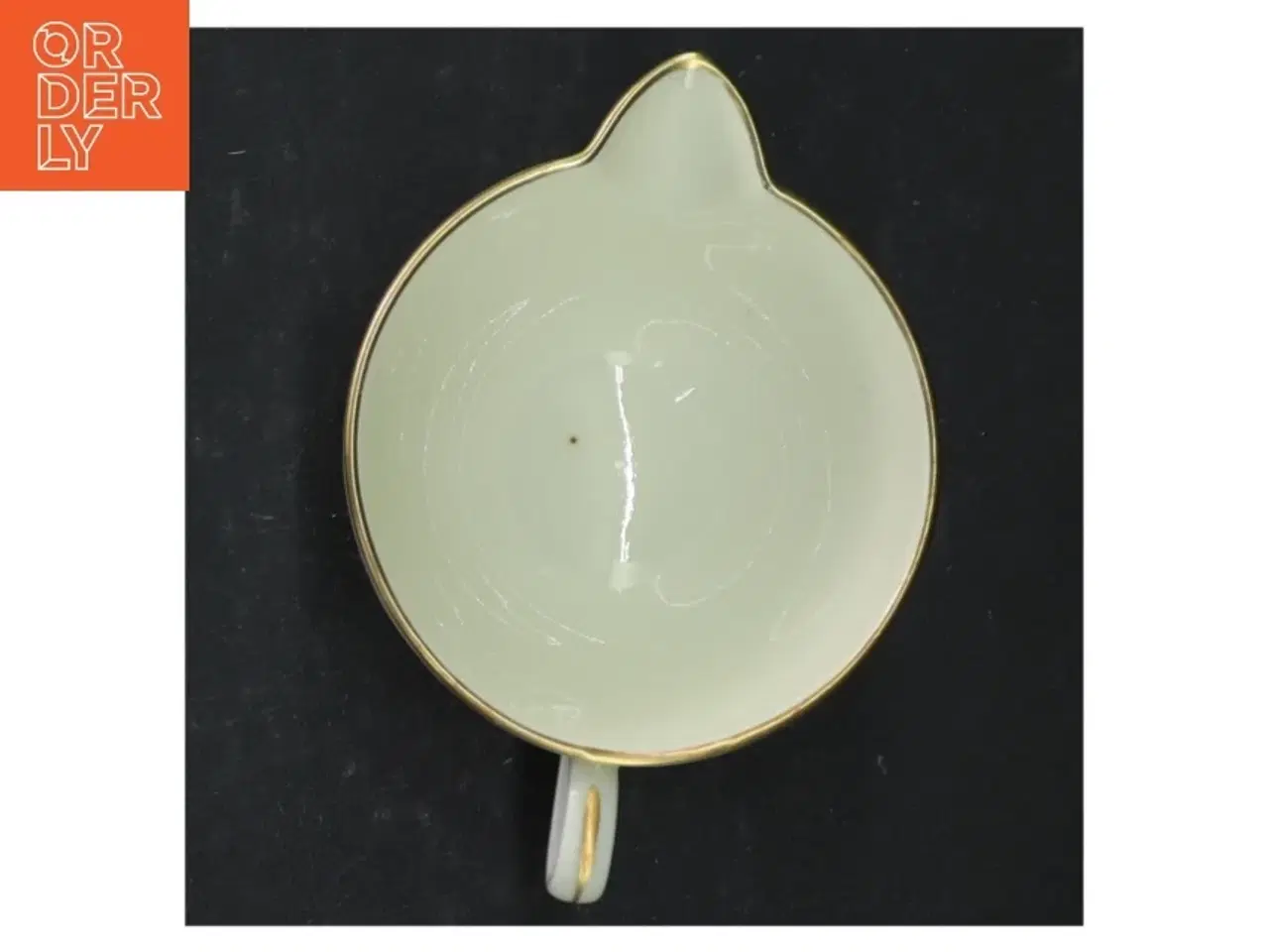 Billede 3 - Porcelæns flødekande med blomstermotiv fra B&G