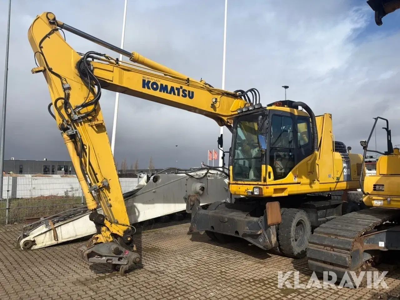 Billede 1 - Gravemaskine Komatsu PW200-7E0