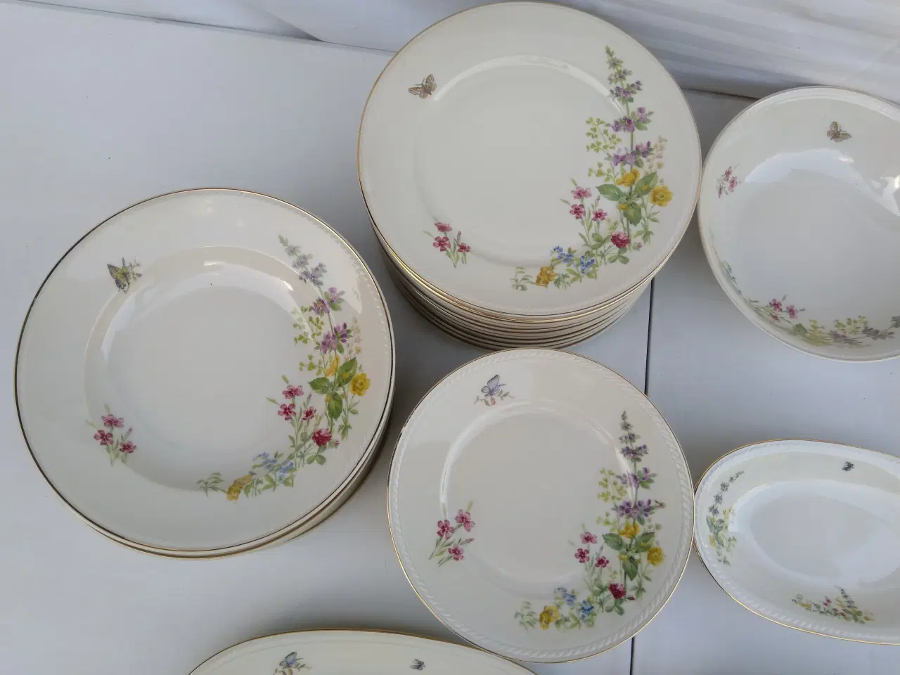 Billede 4 - Porcelæns Stel 45 dele