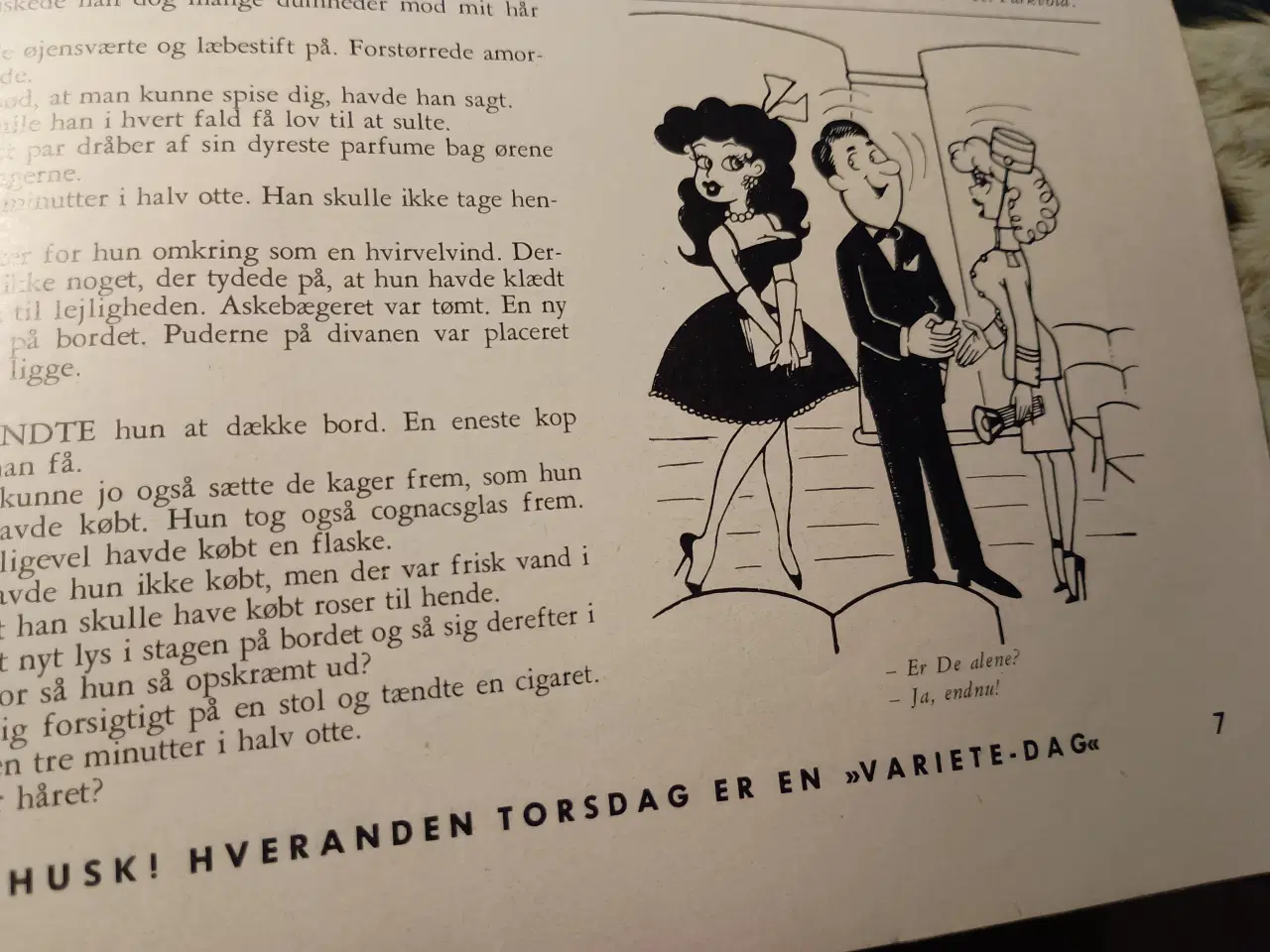 Billede 12 - Varieté, novelle og vittighedsbladet.