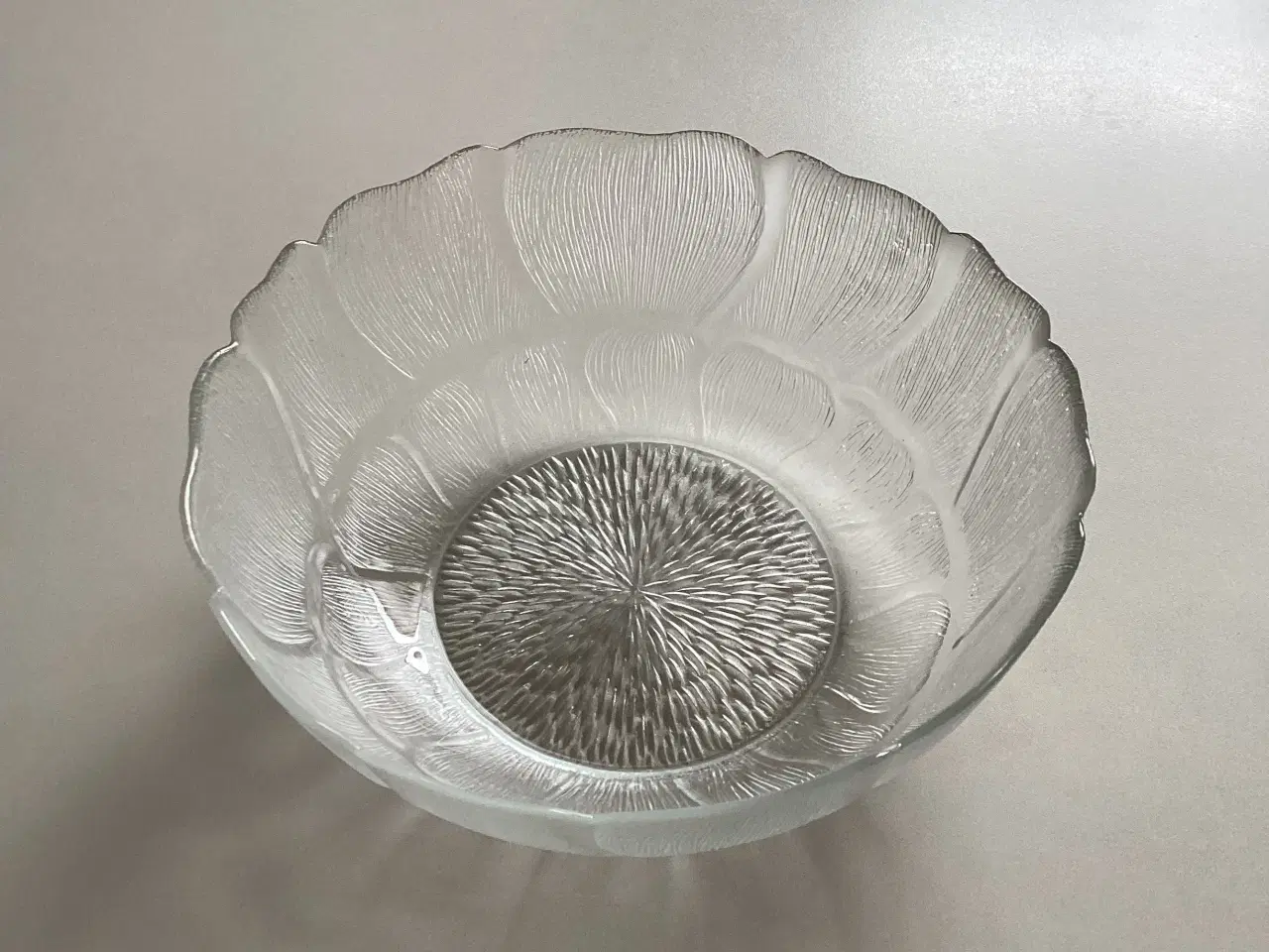 Billede 2 - 2 store glas skåle