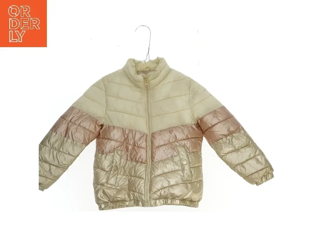 Billede 1 - Dynejakke med metallic shine fra Zara (str. 122 cm)