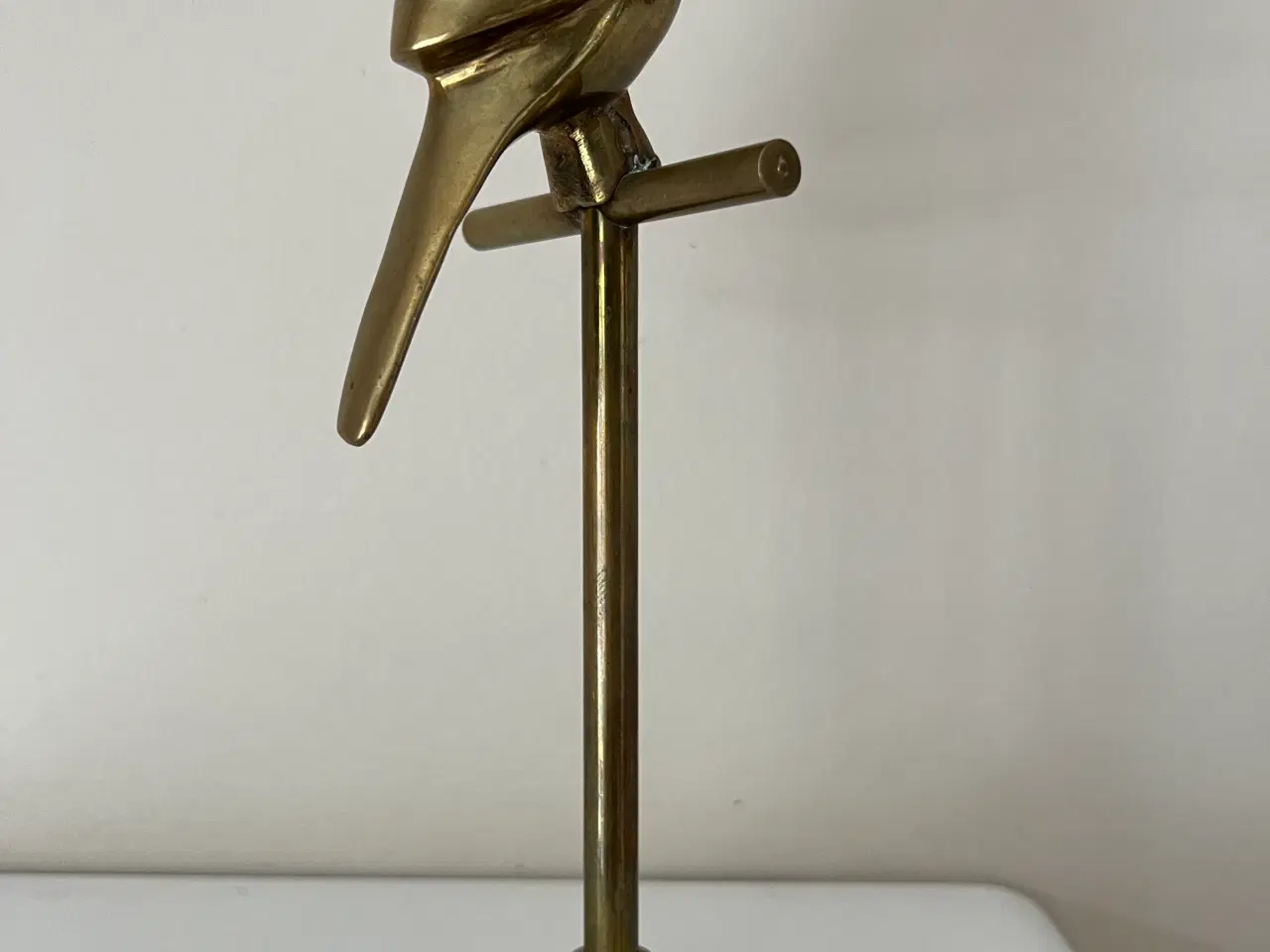 Billede 5 - Smuk gammel messing figur 