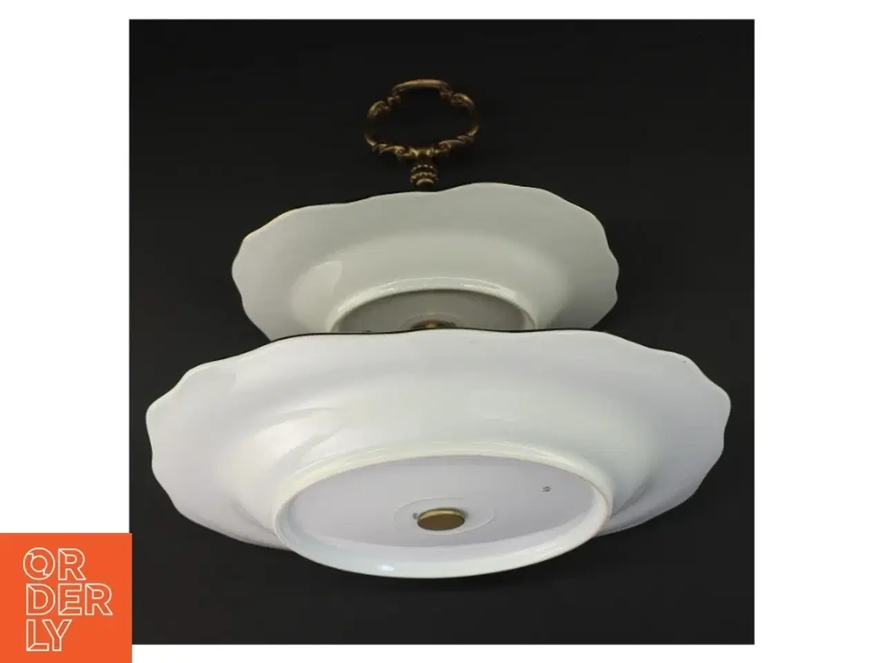 Billede 4 - Porcelæn kageopsats (str. 26 x 27 cm)