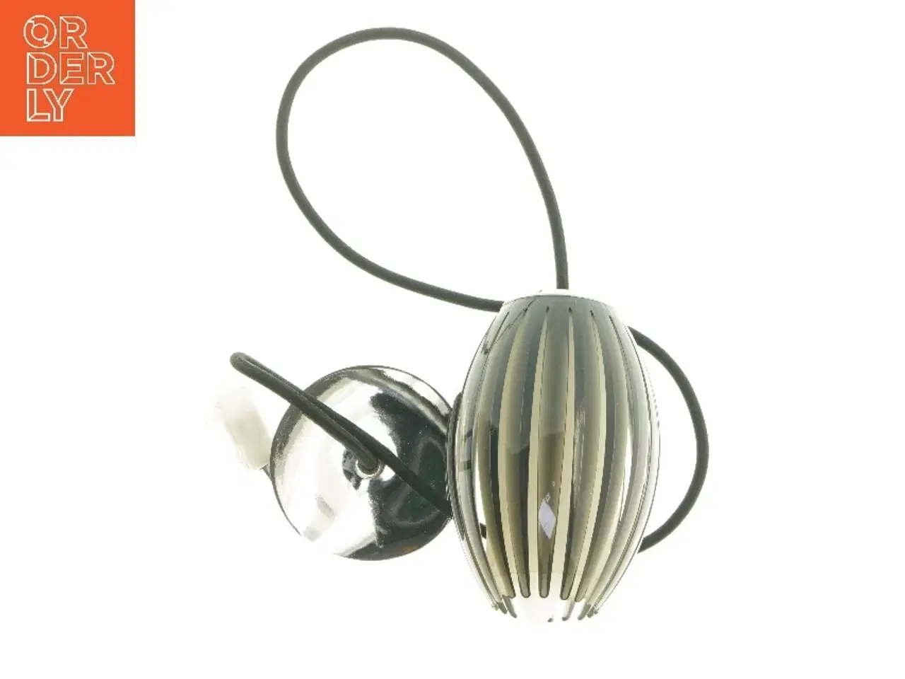 Billede 1 - Moderne pendel lampe, sort, (str. 16 cm)