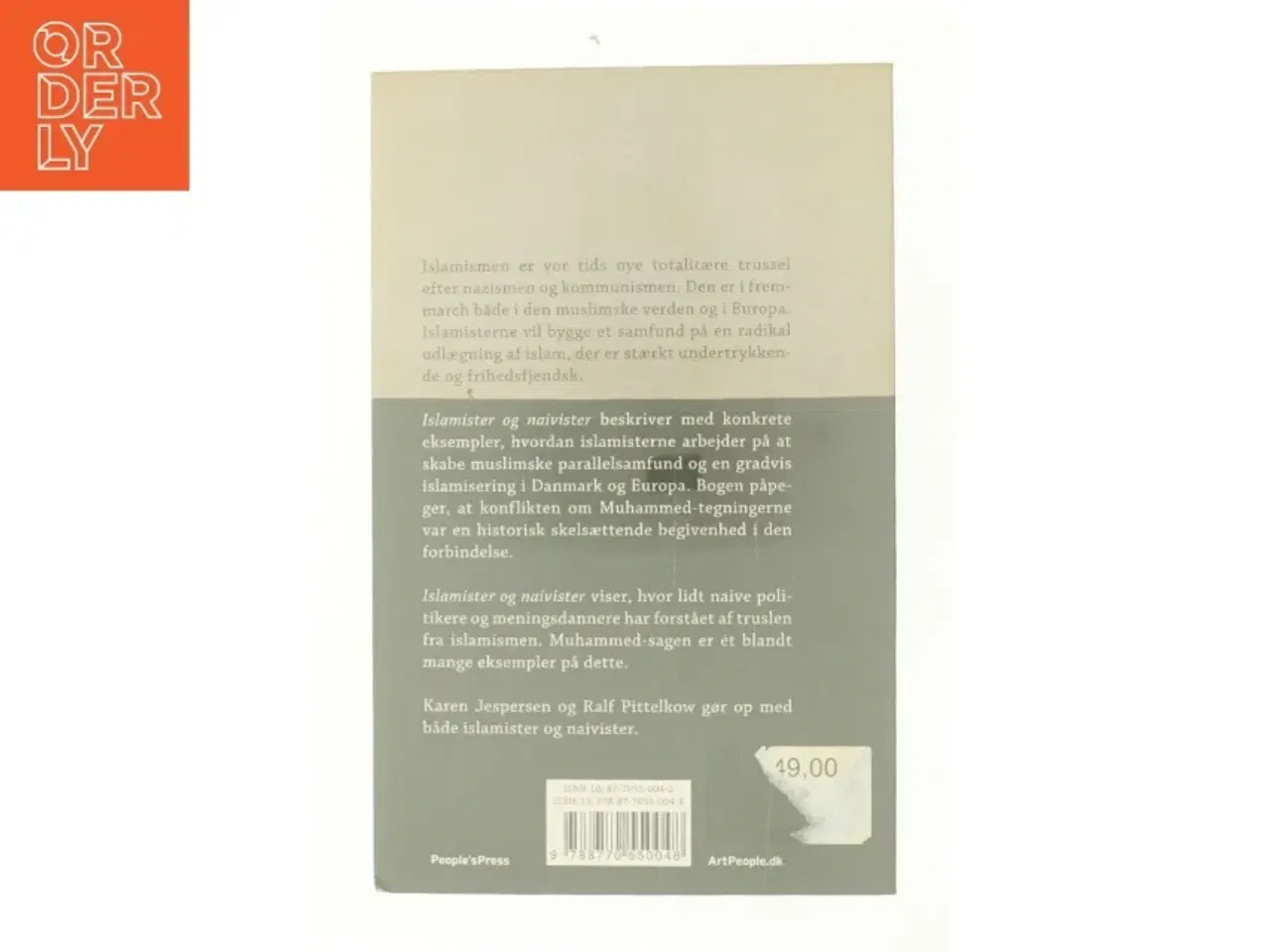 Billede 2 - Islamister og naivister (Bog)