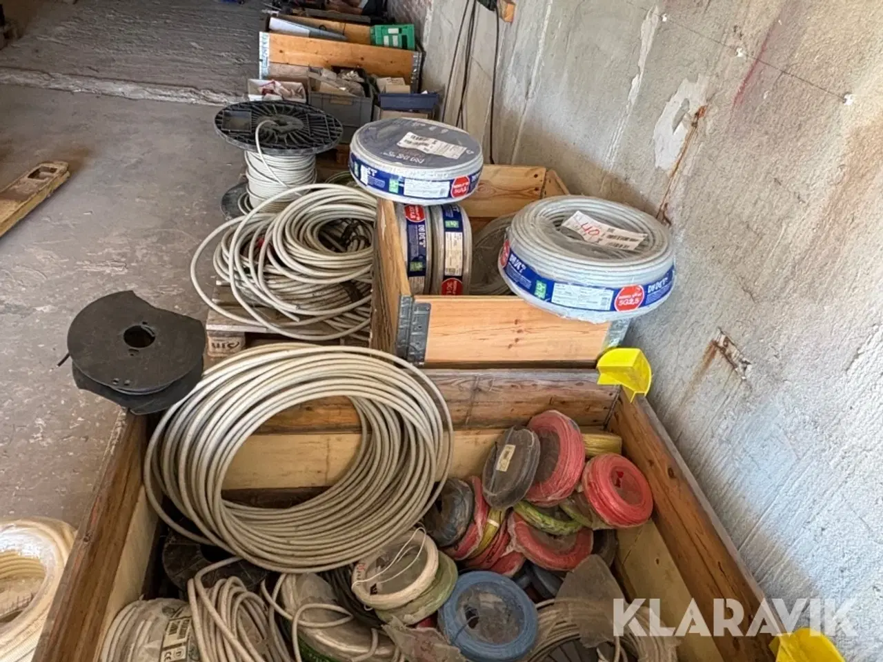 Billede 2 - Blandet parti kabler 4 paller