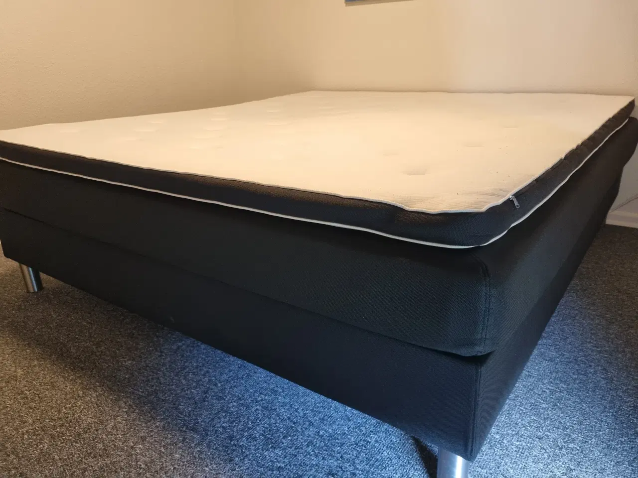 Billede 3 - Kontinentalseng med topmadras