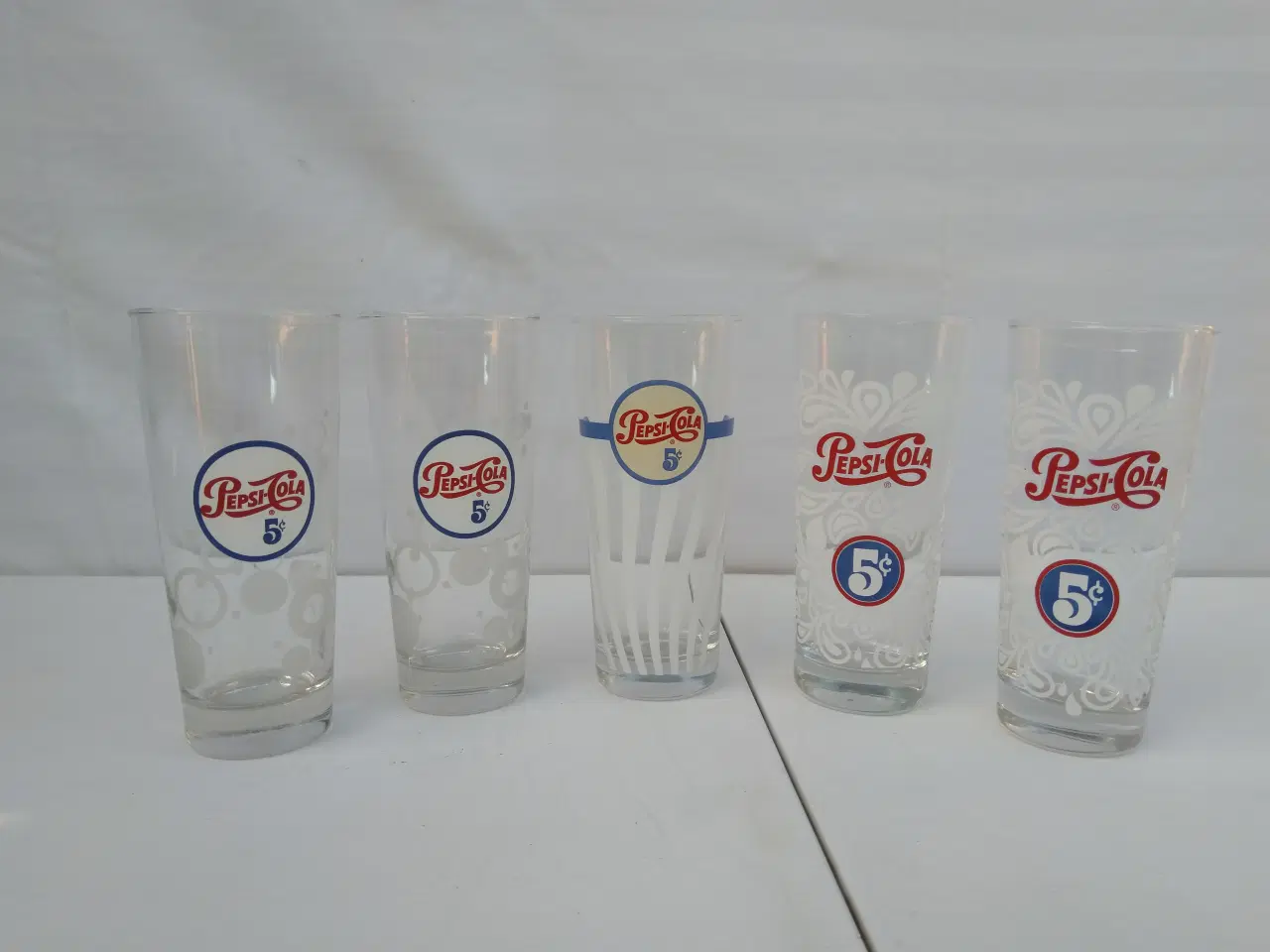 Billede 1 - 5 stk. Pepsi Glas