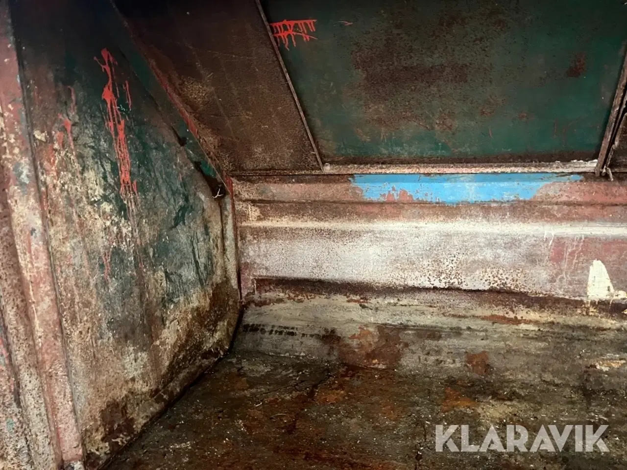 Billede 7 - Lukket affaldscontainer til wirehejs