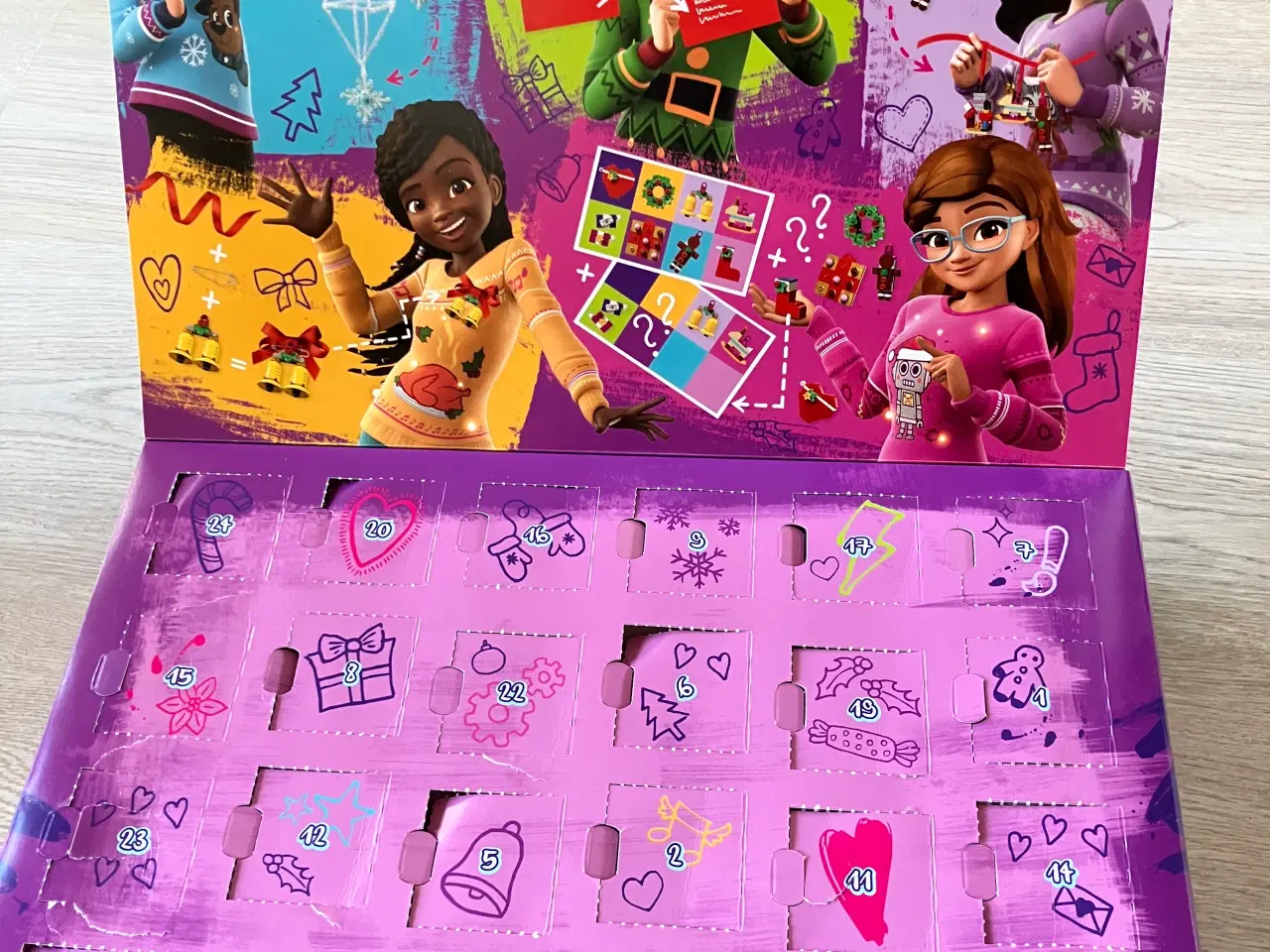 Billede 2 - Julekalender. Lego friends