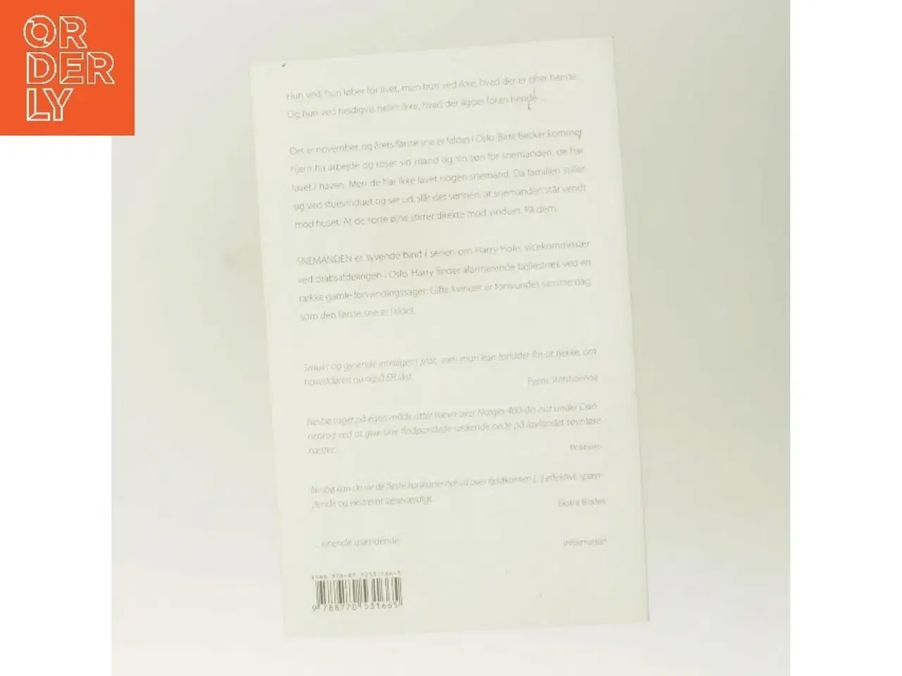 Billede 3 - Snemanden af Jo Nesbø (Bog)