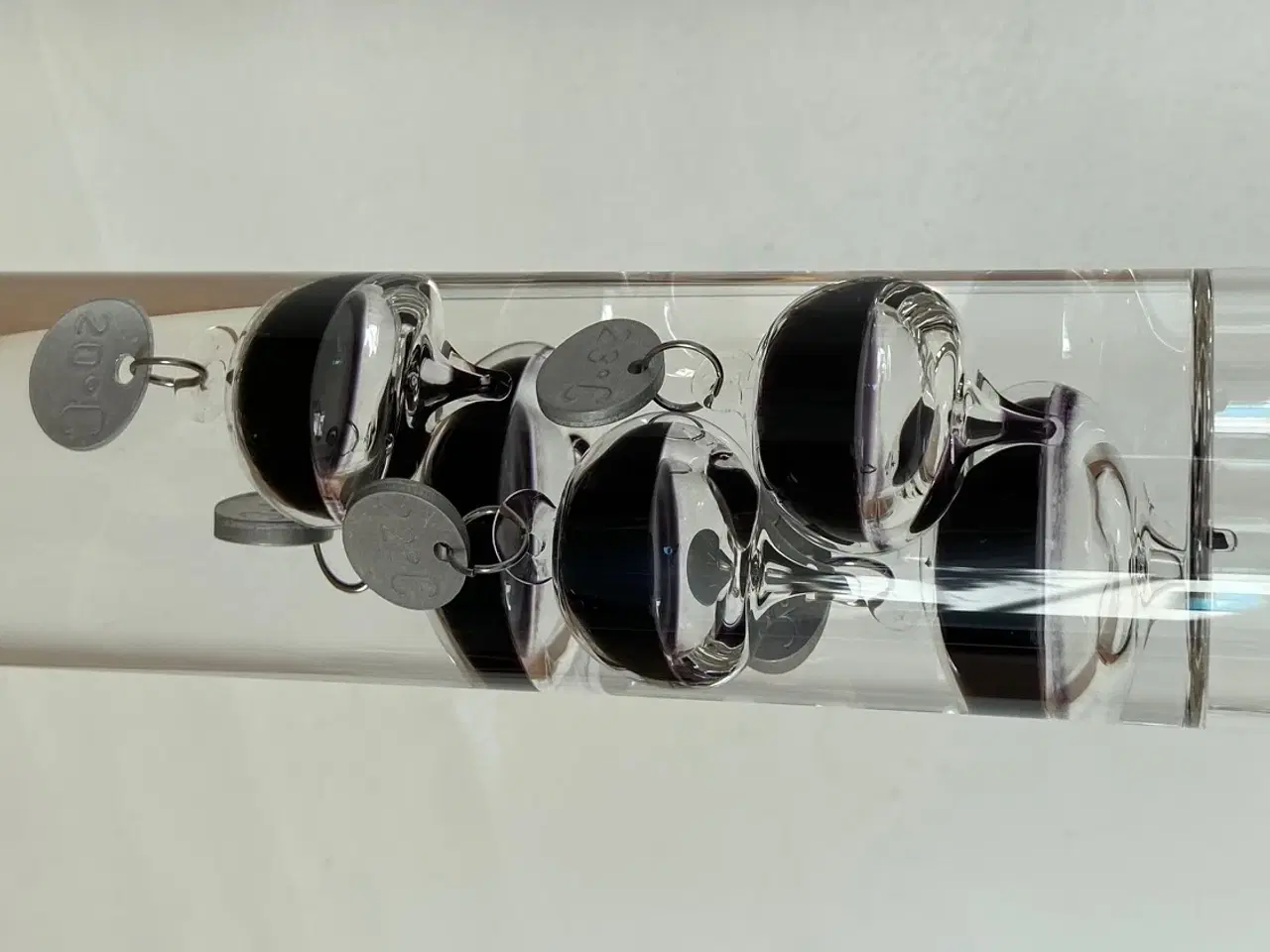Billede 4 - Galileo termometer 45 cm høj meget dekorativ