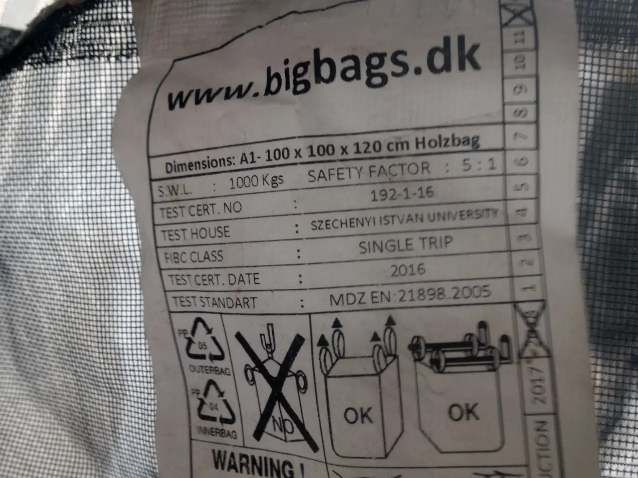 Billede 1 - Bigbags til brænde 