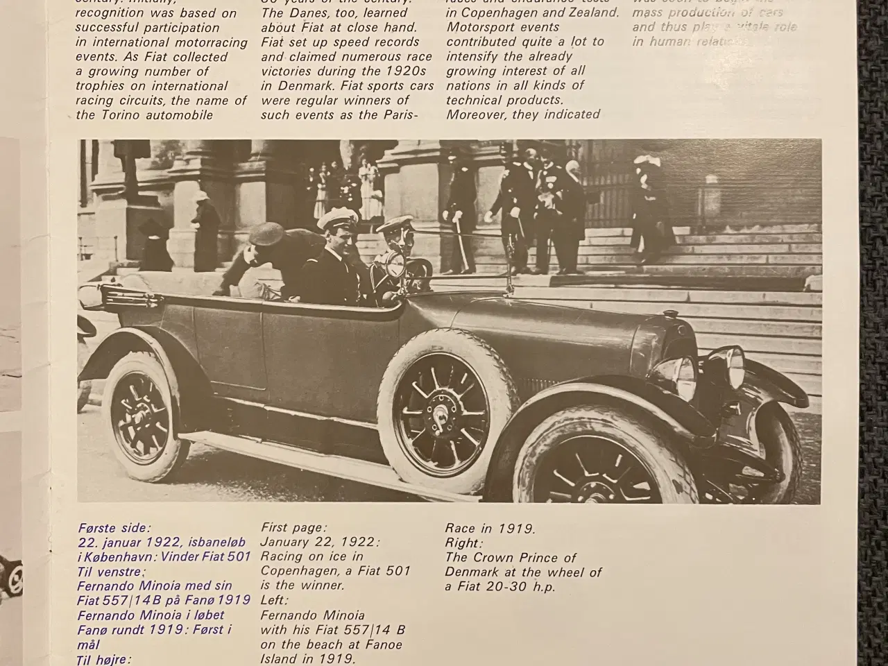 Billede 2 - Fiat bil blad 40 år med fait 