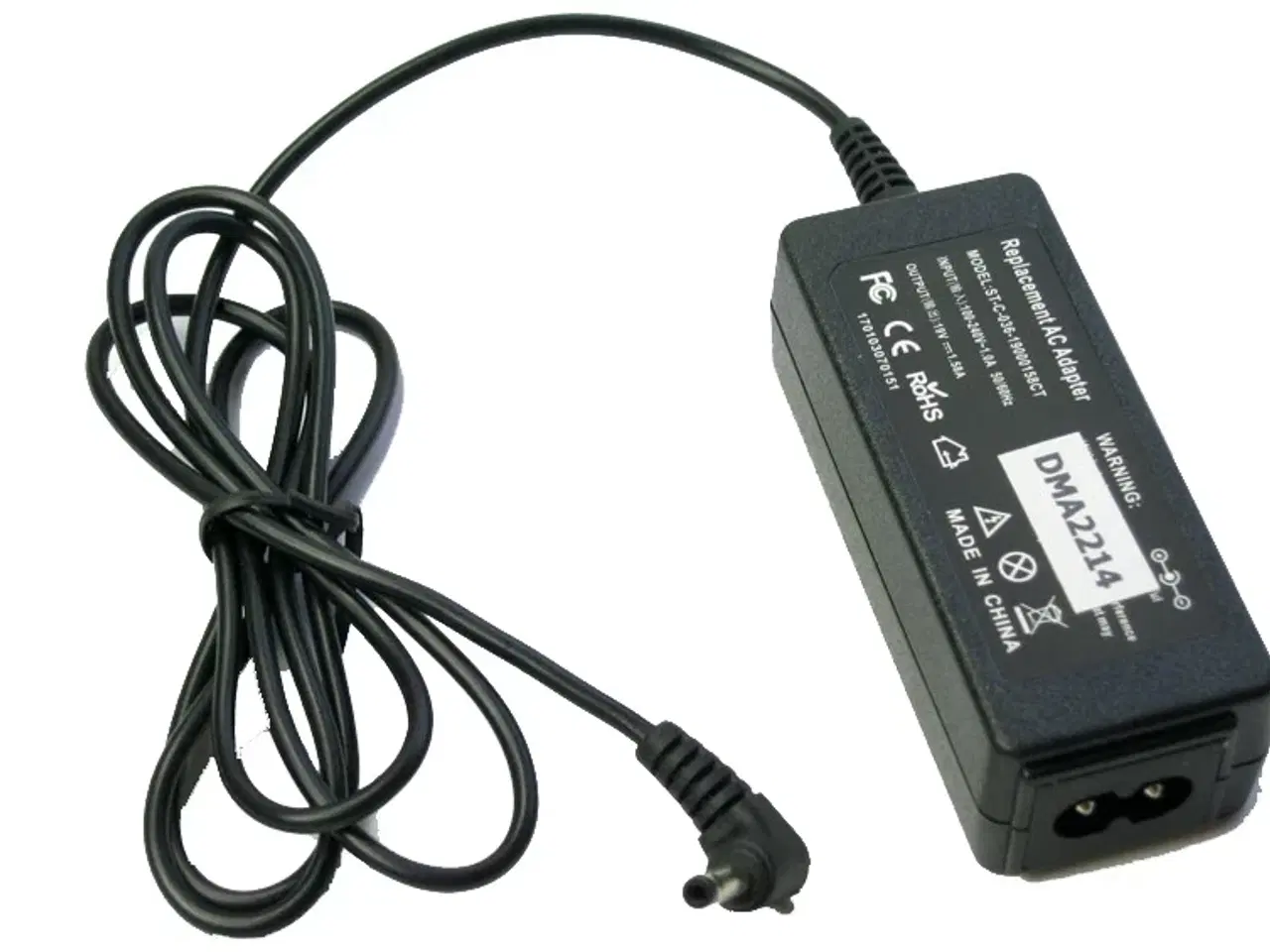 Billede 1 - HP 30W 19V 1.58A strømforsyning med 4.0mm x 1.7mm - kompatibel