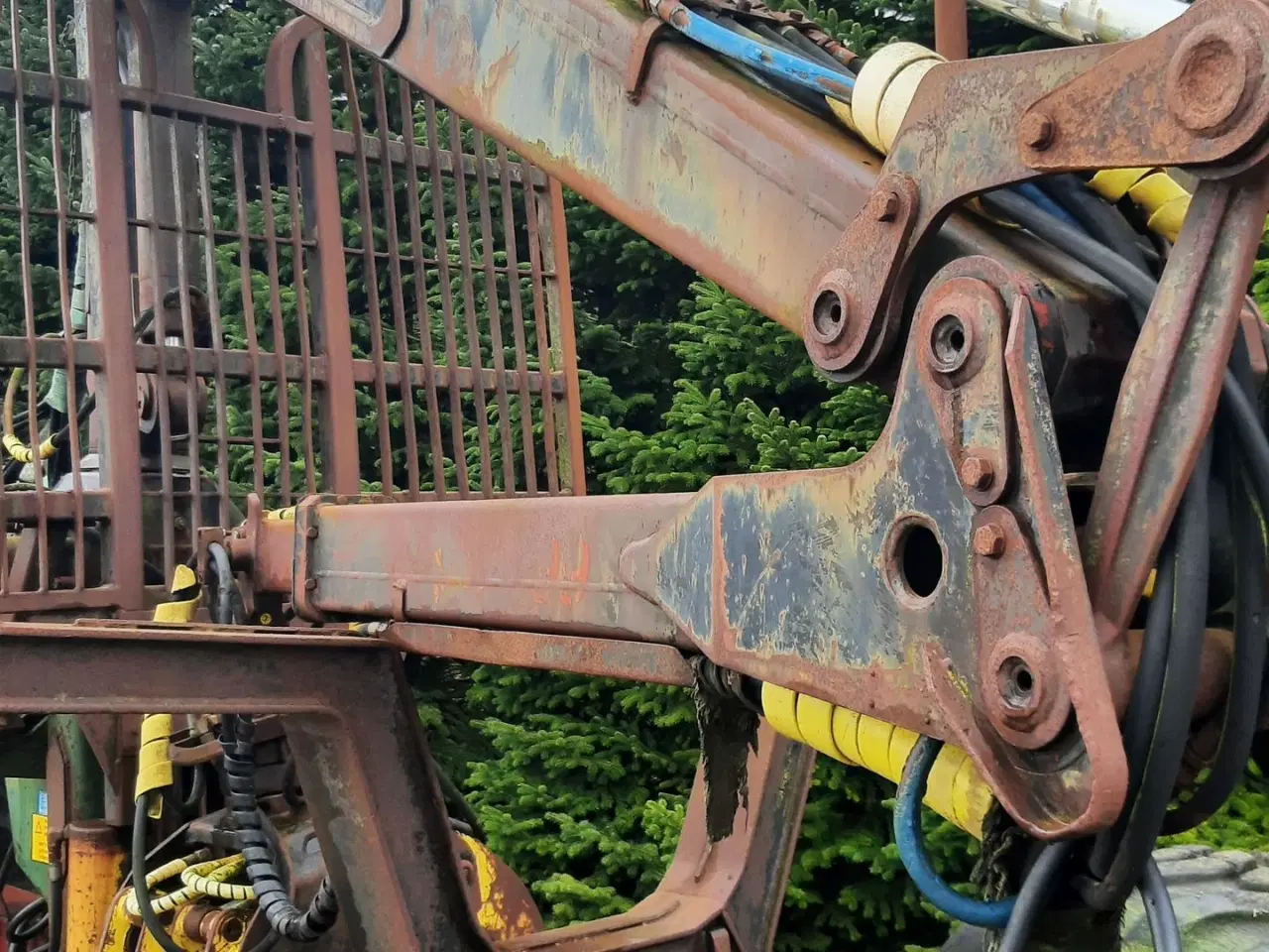 Billede 6 - - - - Skovvogn / med kran og grab / høj kapacitet