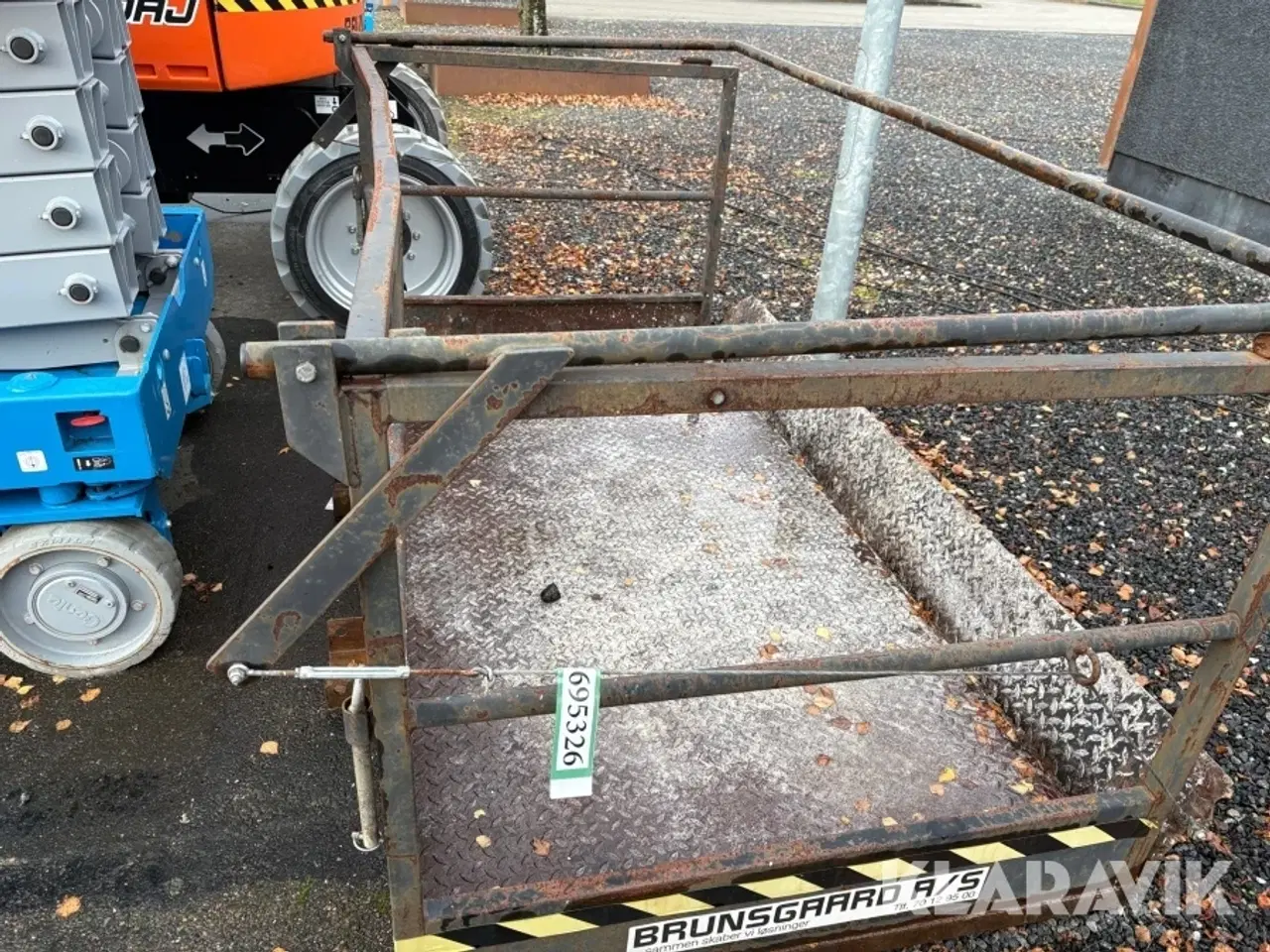 Billede 4 - Mandskabskurv Kirk maskinfabrik K1330