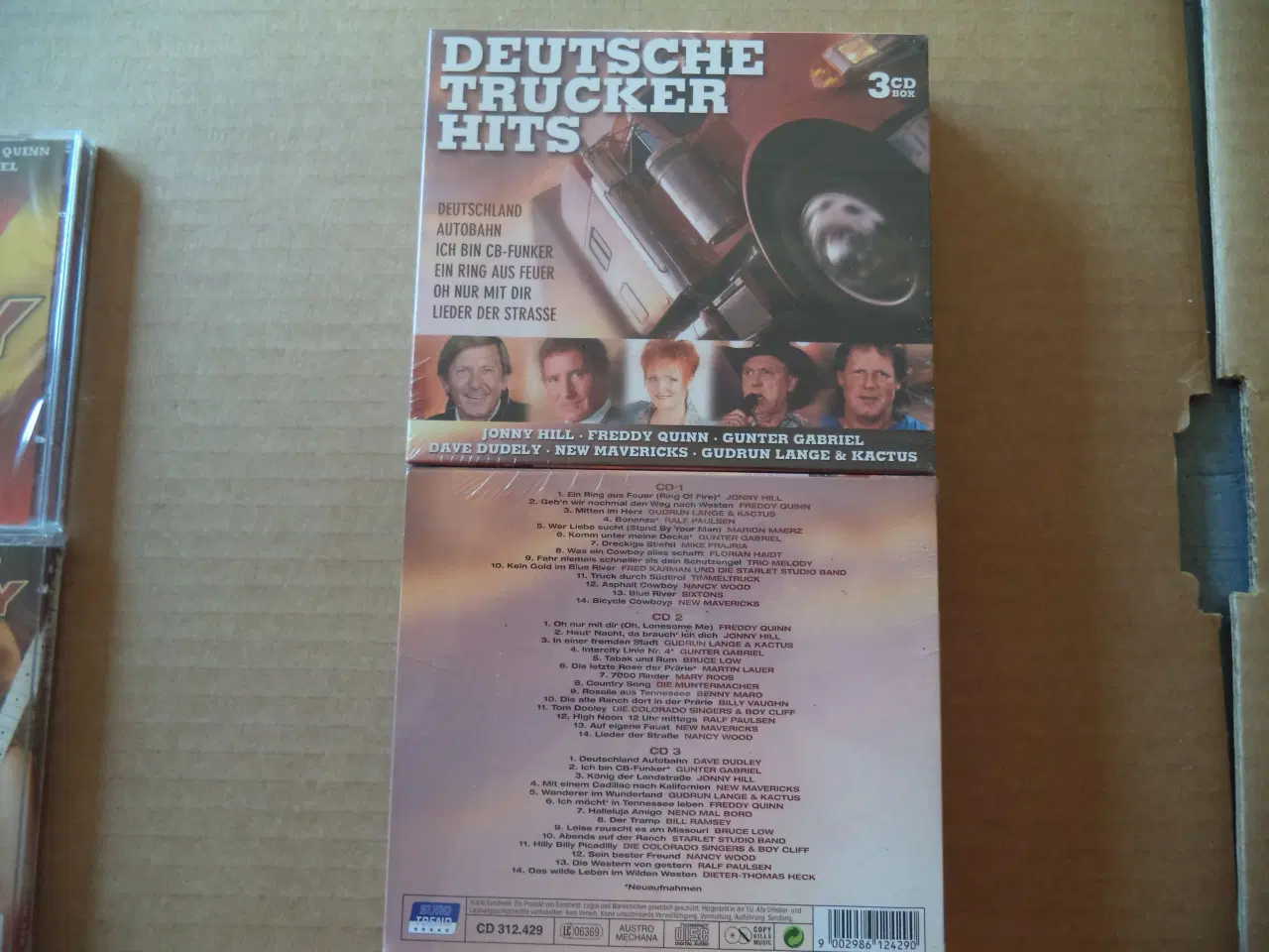 Billede 1 - Opsamling ** Deutsche Trucker Hits (3-CD-box)     