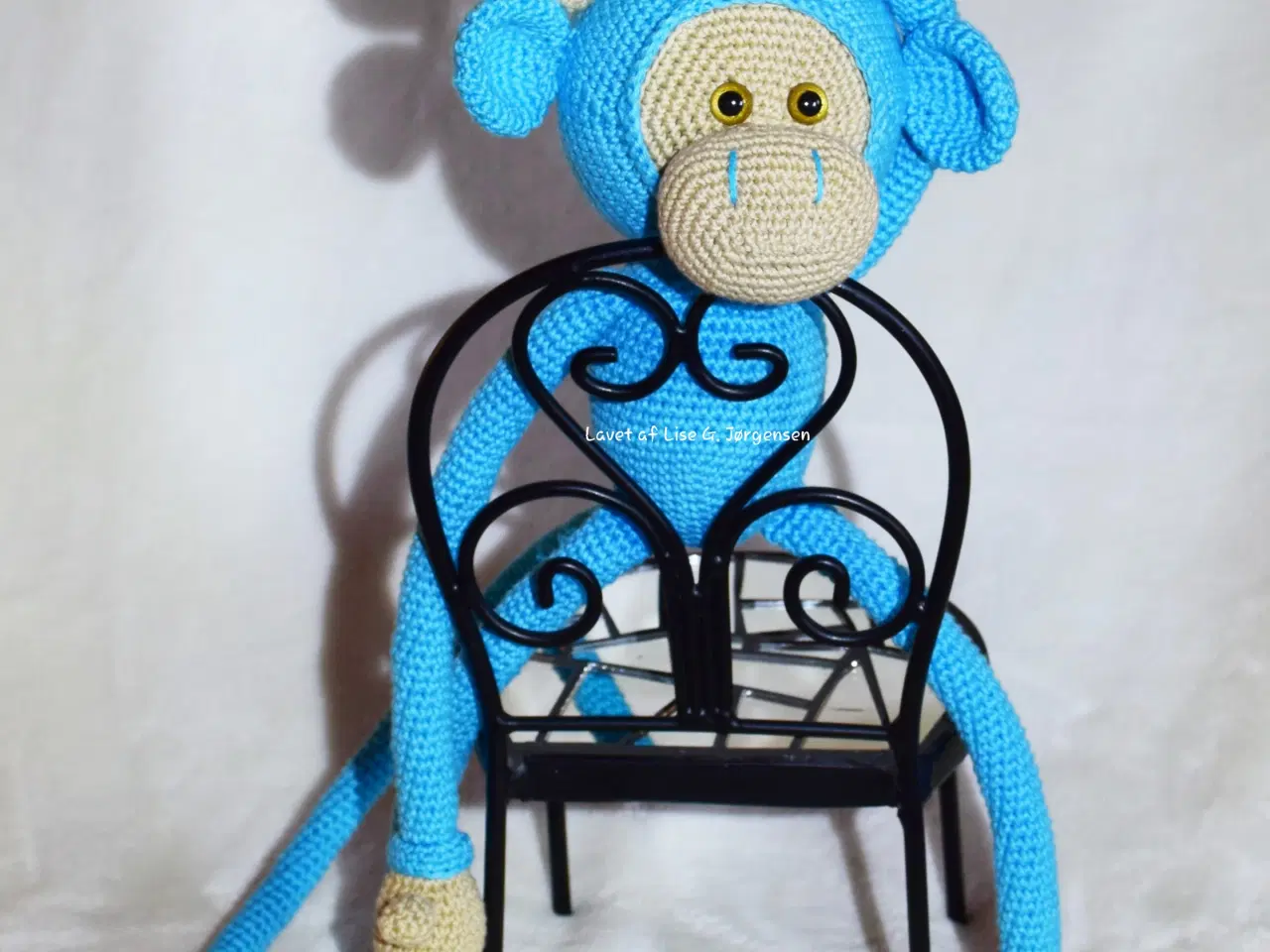 Billede 7 - Hæklet Mike The Monkey abe, 50 cm