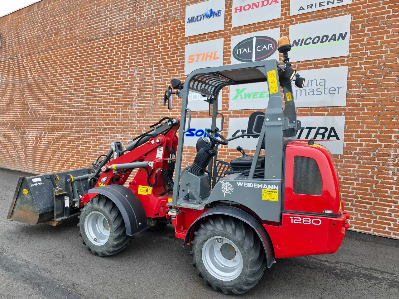 Billede 2 - Weidemann 1280 Minilæsser 