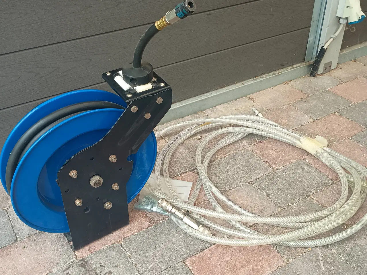 Billede 2 - Trykluft slangeopruller.