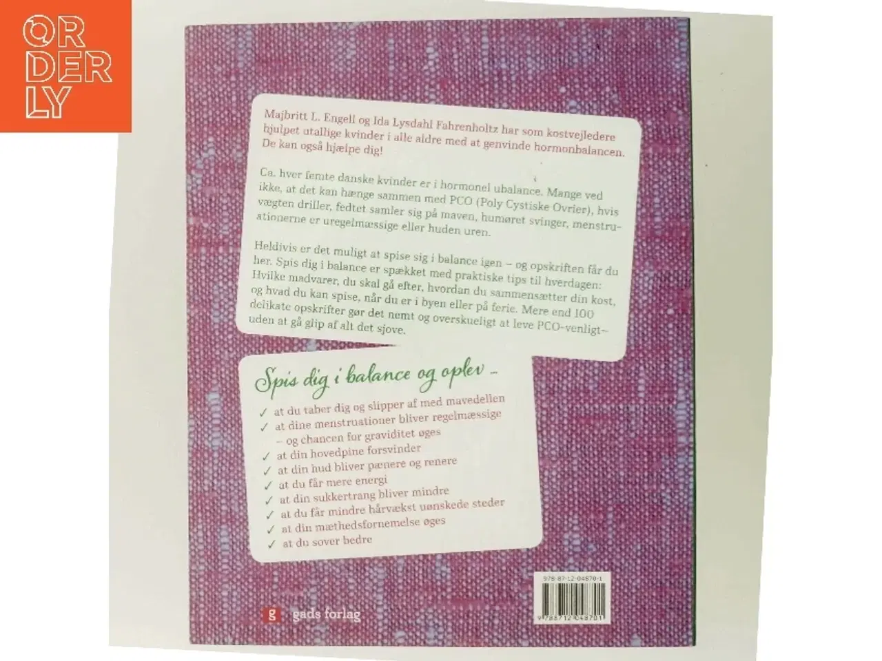 Billede 3 - Spis dig i balance af Majbritt L. Engell (Bog)