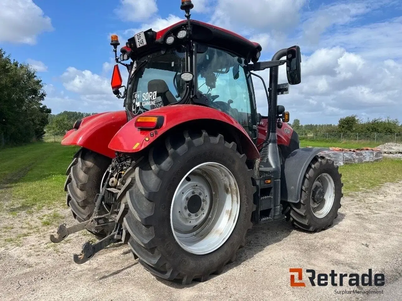Billede 3 - IH -CASE Maxxum 125