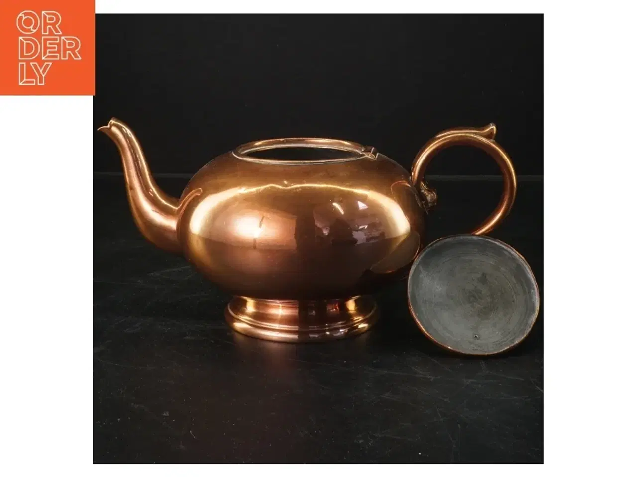 Billede 3 - Kobber tekande (str. 25x14 cm)