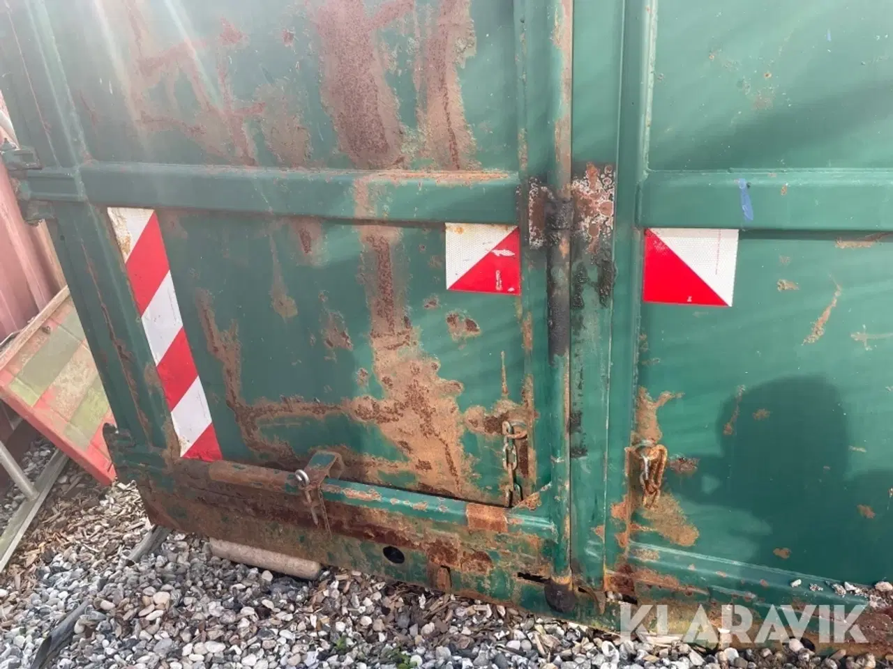Billede 7 - Container med hydraulisk låg Geostad 300-18