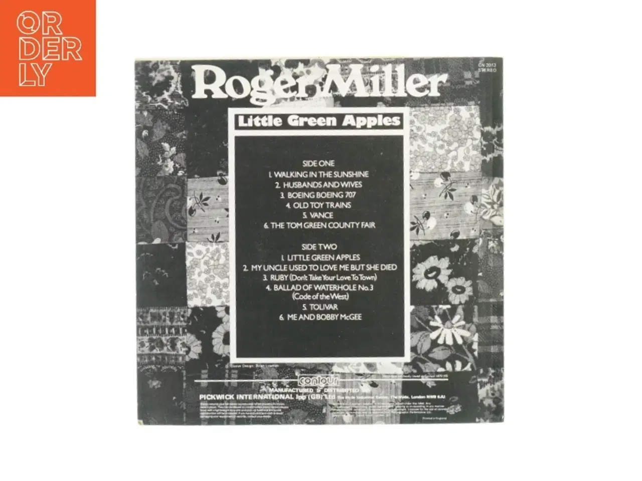 Billede 2 - Roger Miller Little Green Apples Vinylplade
