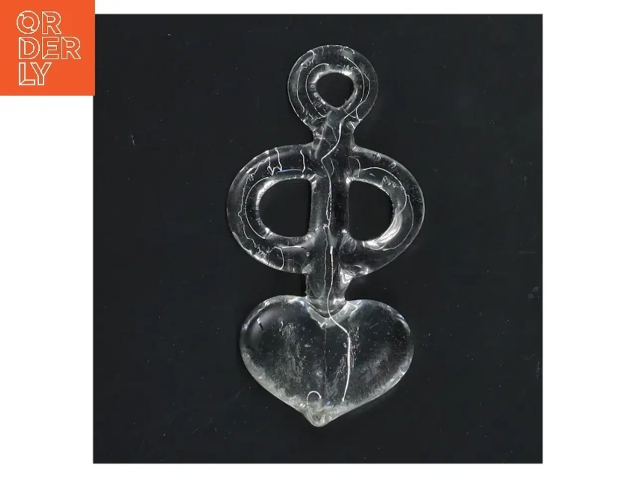 Billede 1 - Glasornament fra Boda Sweden (str. 10 cm)