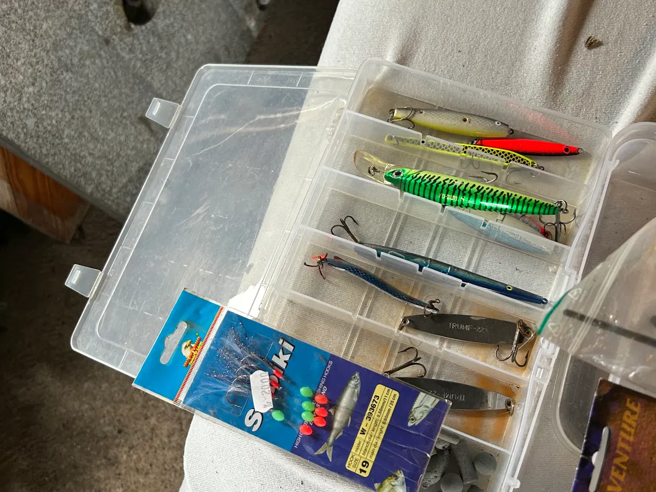 Billede 4 - Fiskestænger,net ,forfang ,fiskehjul 