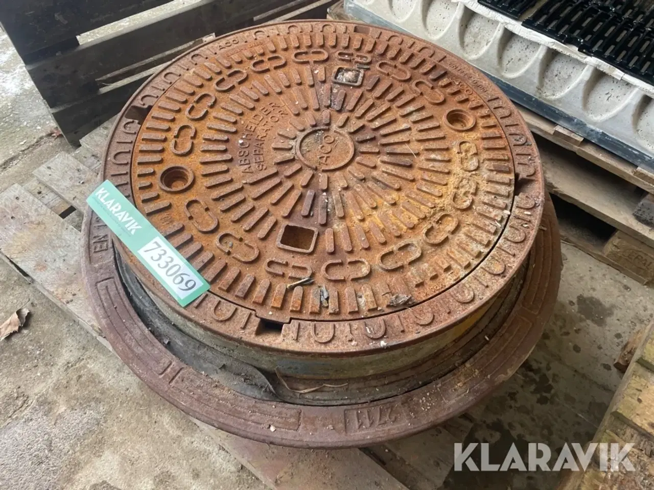 Billede 1 - Kloak dæksler Aco 2 styk