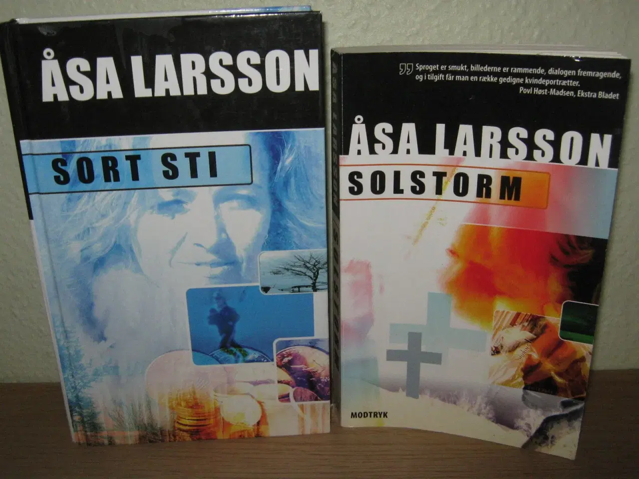 Billede 1 - Solstorm og Sort Sti af Åsa Larsson