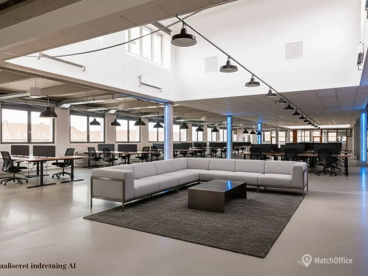 Billede 1 - Kontorlejemål i kreative omgivelser tæt på metro og centrum