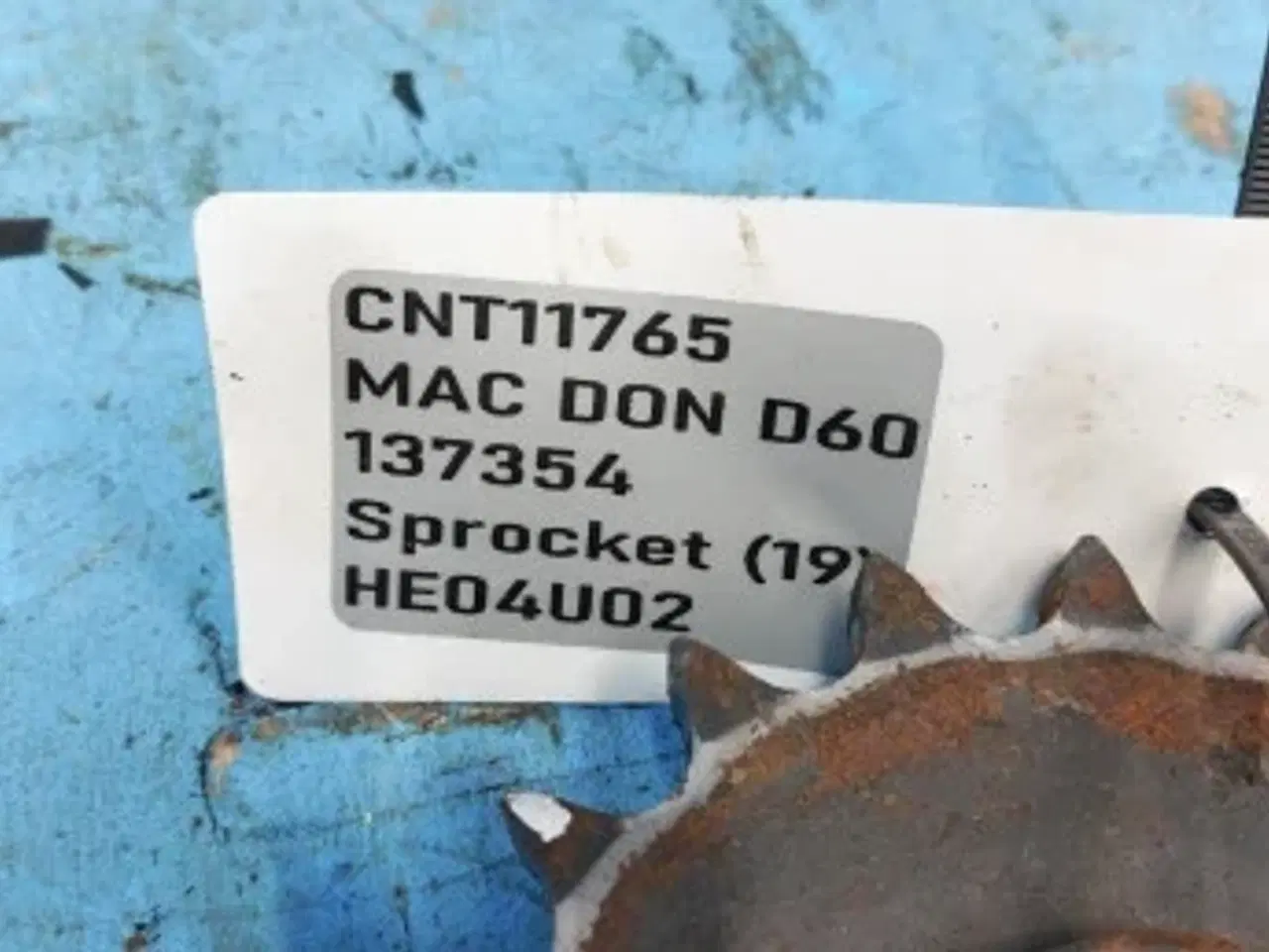 Billede 6 - MacDon D60 Tandhjul (19) 137354