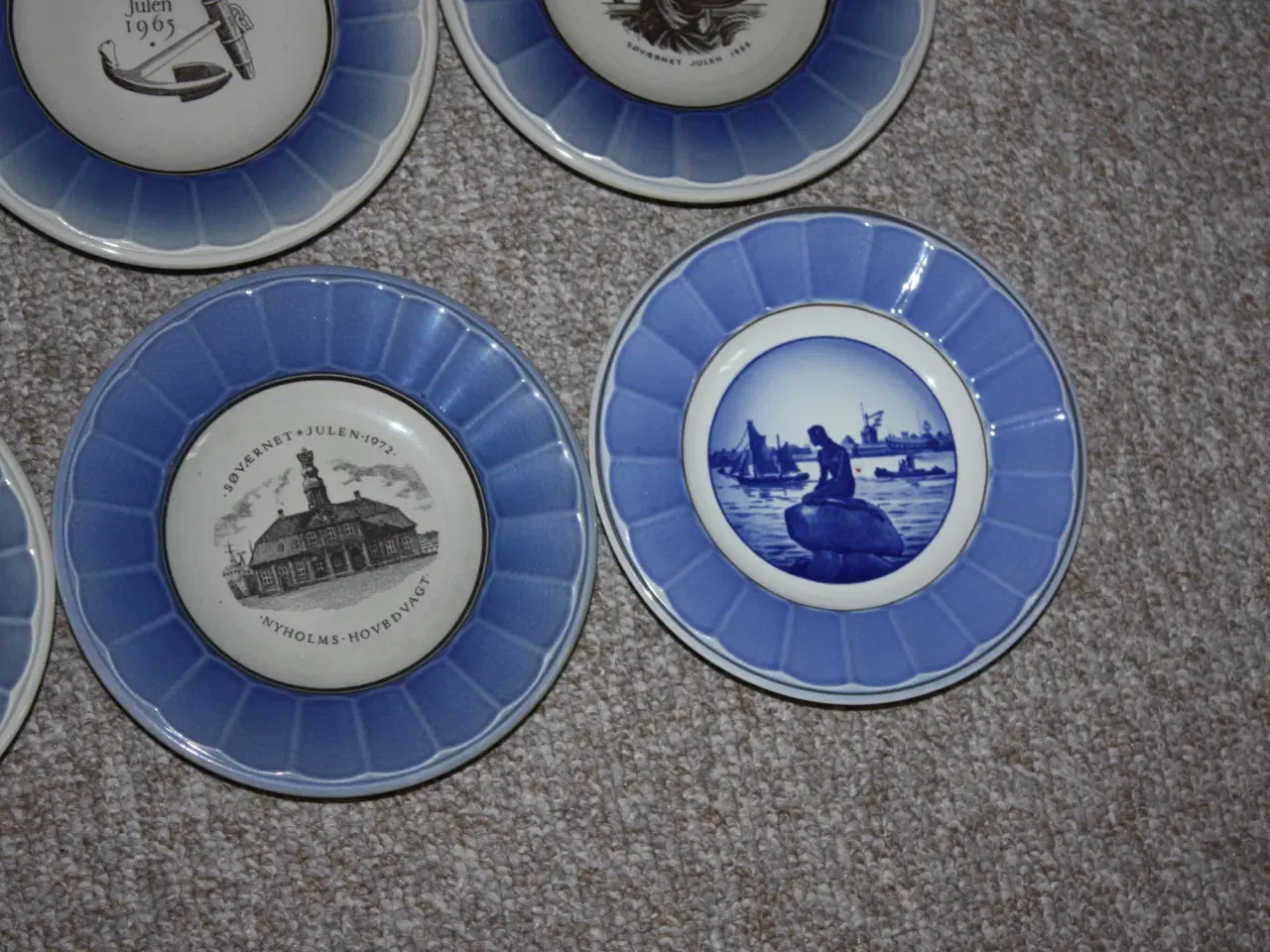 Billede 5 - Juleplatter Søværnet Aluminia Royal Copenhagen