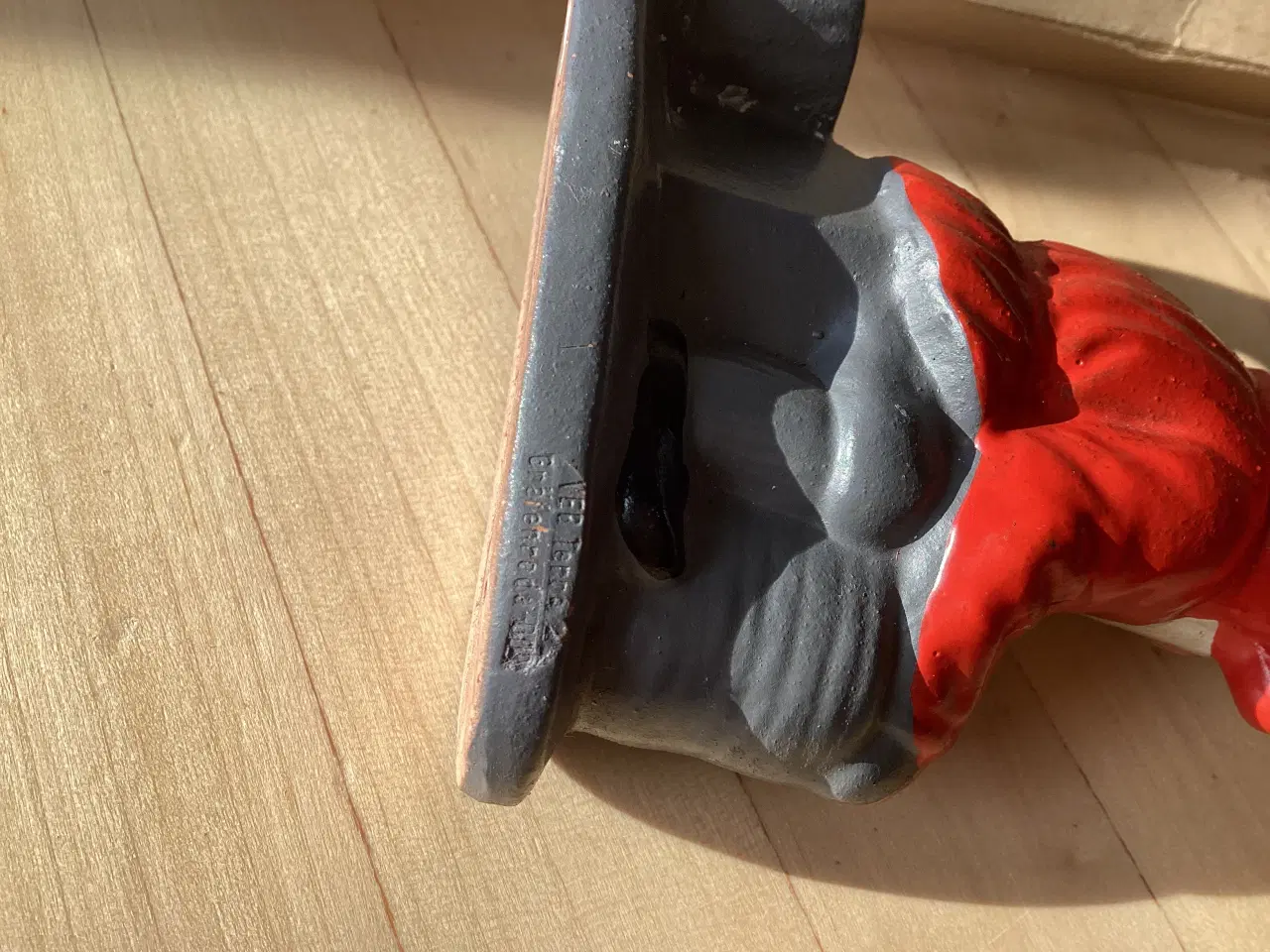 Billede 6 - Lille ældre tysk nisse/lysestage keramik