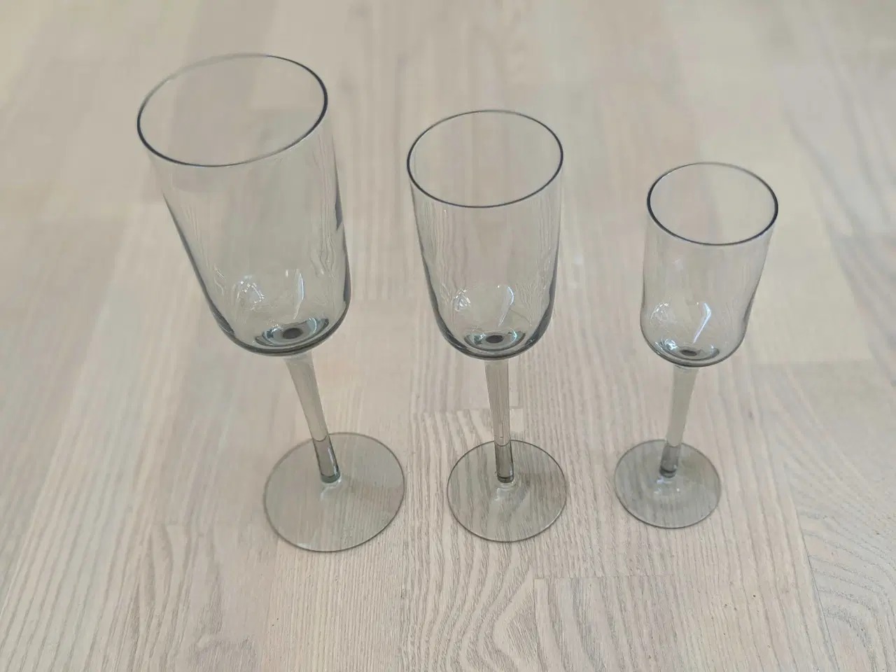 Billede 7 - Holmegaard smoke Largo vinglas