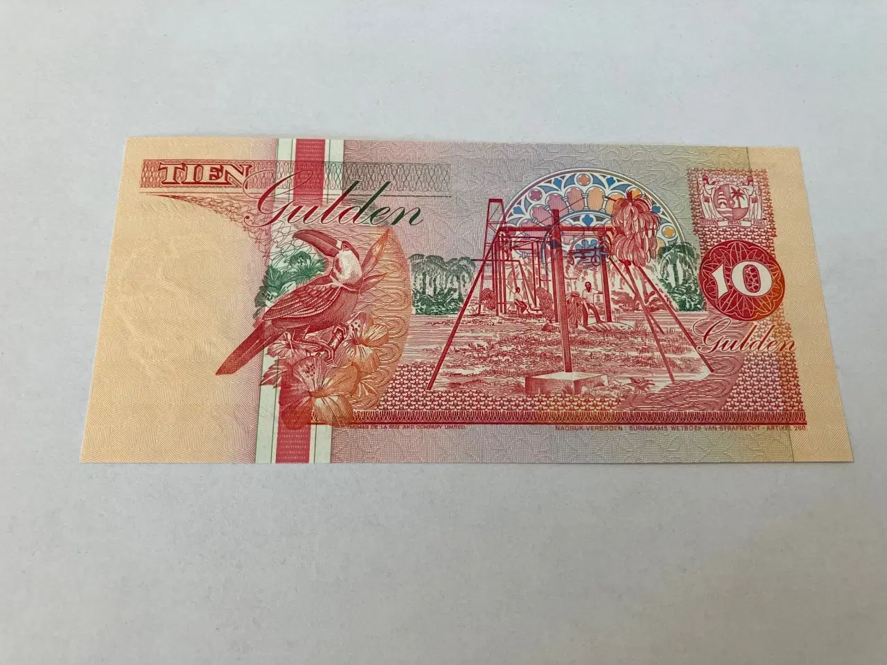 Billede 2 - 10 Gulden Suriname