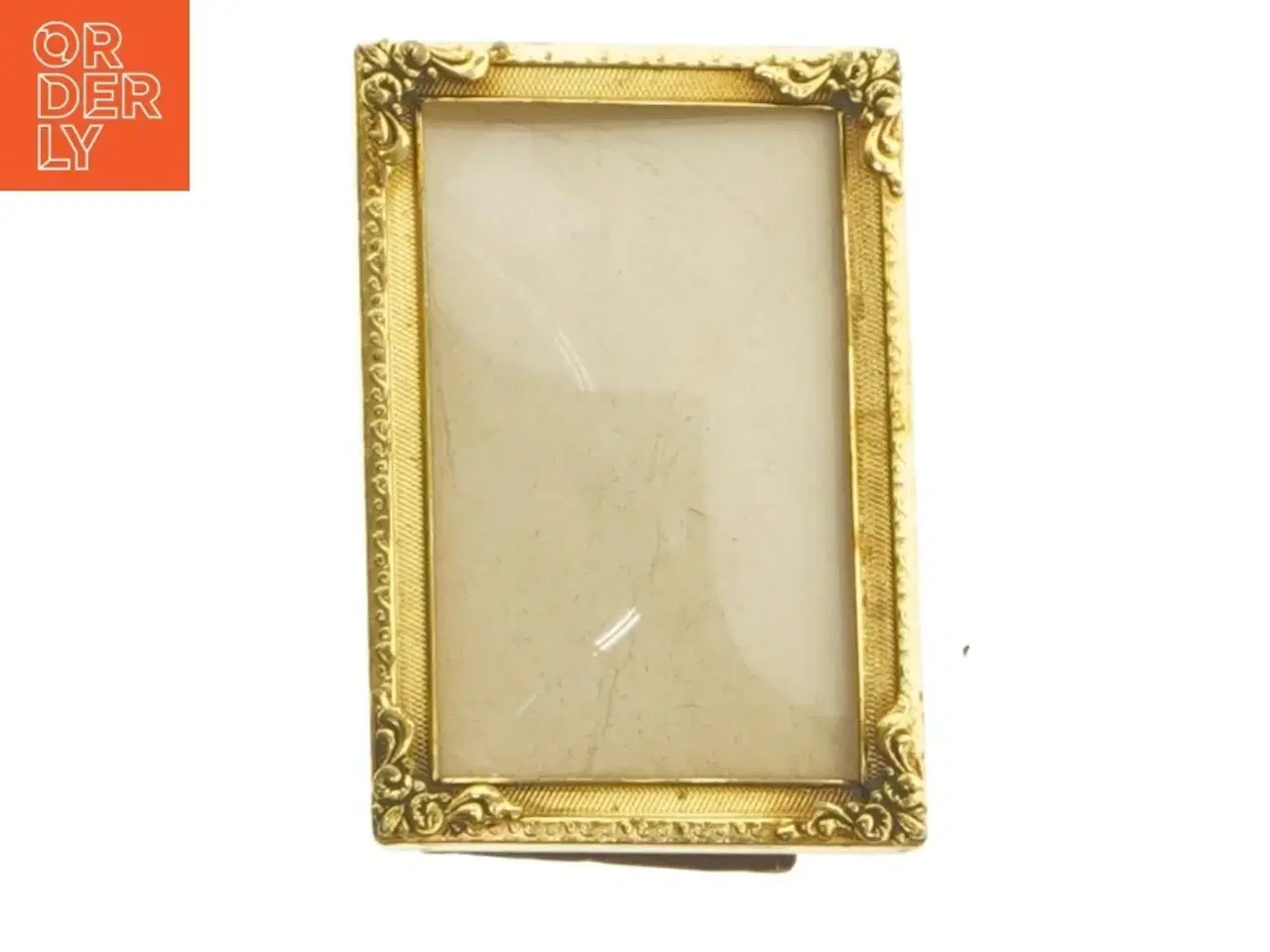 Billede 1 - Gammel fotoramme (str. 9,5x6,5 cm)