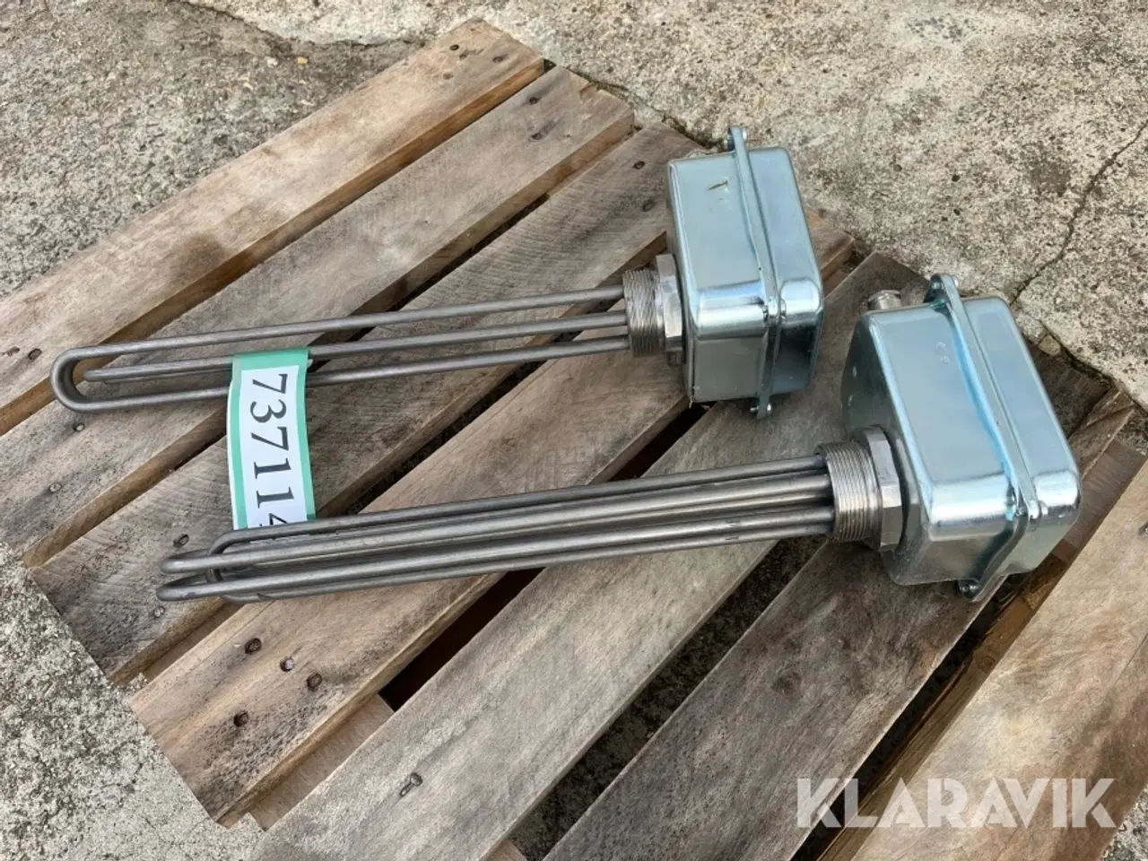 Billede 3 - Varmelegeme Jevi 6000 W 2 styk