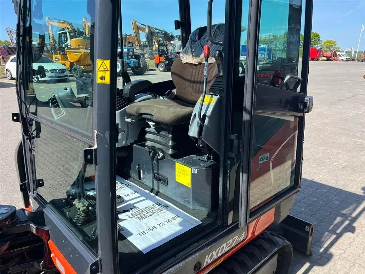 Billede 8 - Kubota kx027-4 Tiltman med hydraulisk s40